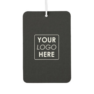 Professional Business Logo Modern Business Black Car Air Freshener