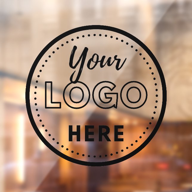 Professional Business Logo Modern Company Window Cling (Sheet 2)