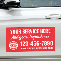 Professional Business Logo Modern Red White