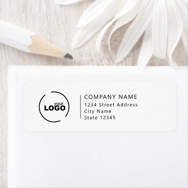 Professional Business Logo Return Address Label (Insitu)