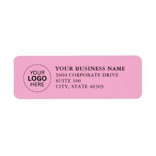  Professional Business Logo  Return Address Label