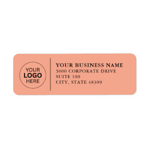  Professional Business Logo  Return Address Label