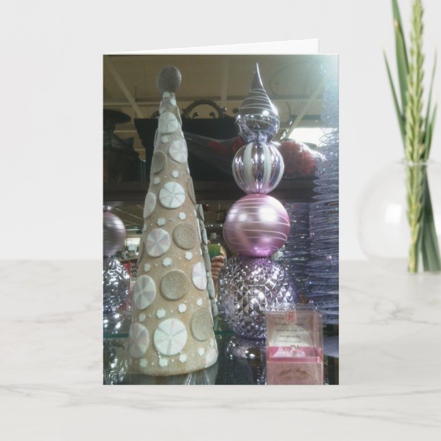 PROFESSIONAL/BUSINESS MODERN CHRISTMAS WISHES HOLIDAY CARD (Front)