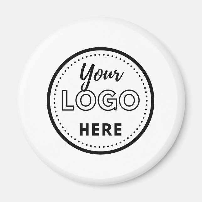 Professional Business Promotional Corporate Logo Magnet (Front)