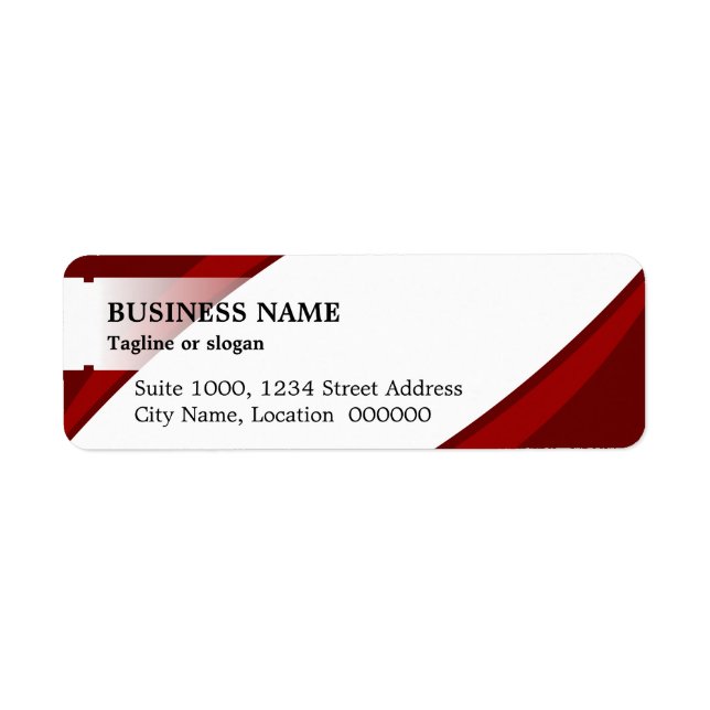 Professional Business Red (Front)