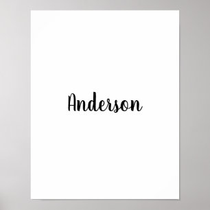 Professional Business Standard Semi-Gloss 11"x14" Poster