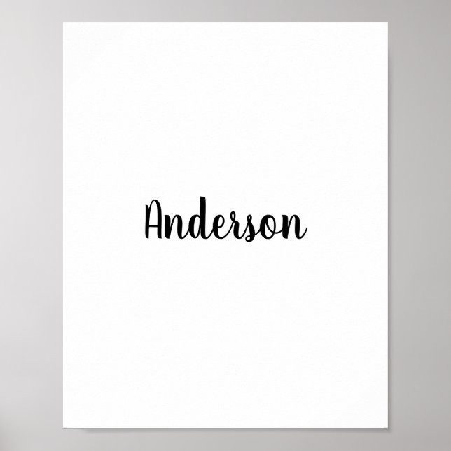 Professional Business Standard Semi-Gloss 8"x10" Poster (Front)