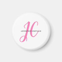 Professional Calligraphy Script Monogram Girly