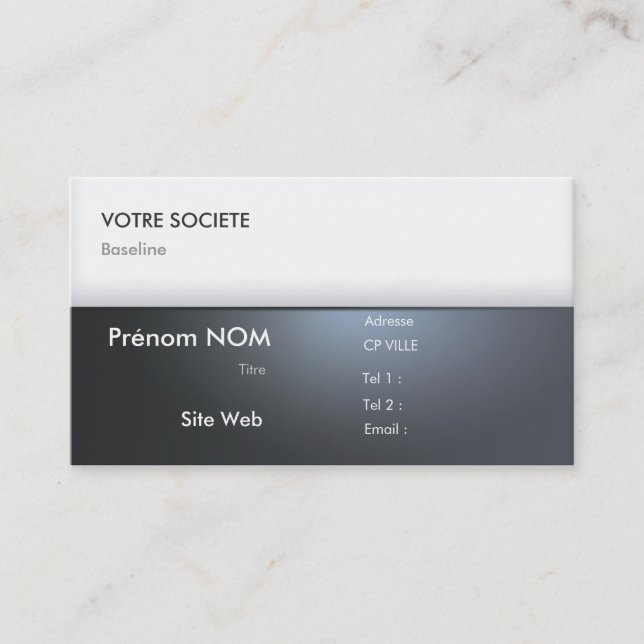 Professional calling card - Card Business (Front)