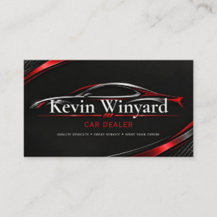 Professional Car Dealer Card