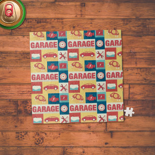 Professional Car Repairman Iconic Designed Jigsaw Puzzle