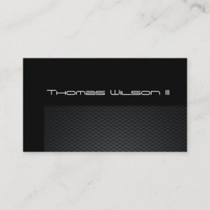 Professional Carbon Fibre Car Business Cards