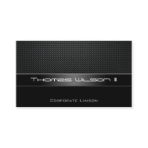 Professional Carbon Fibre Car Business Cards