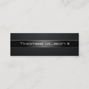 Professional Carbon Fibre Slim Business Cards