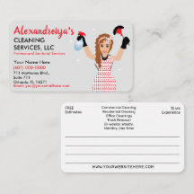 Professional Cartoon Cleaning/Janitorial