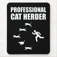 Professional Cat Herder Funny Herding Cats
