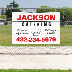 Professional Catering Service Banner