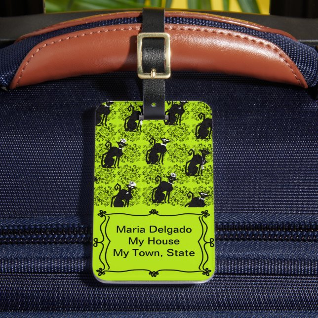 Professional Cats Stand Out Luggage Tag (Front Insitu 2)