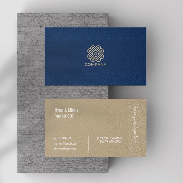 Professional CEO & Founder Business Card (Creator Uploaded)