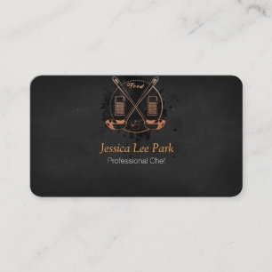 Professional Chef / Personal Chef / catering Servi Business Card