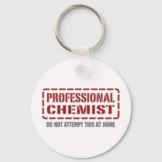 Professional Chemist Key Ring