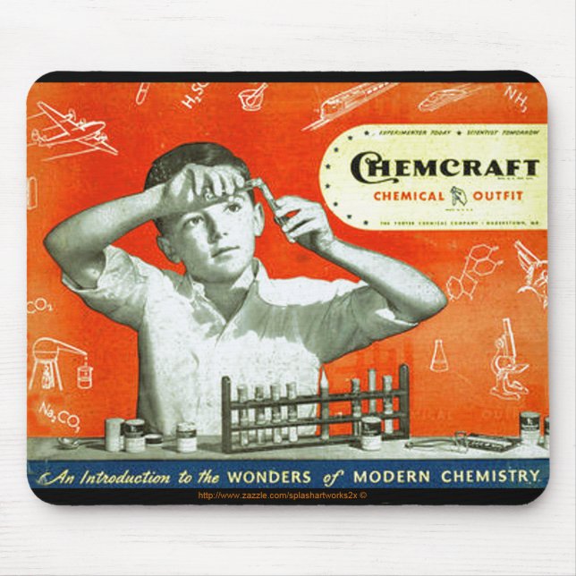 "Professional Chemistry Mousepad" Mouse Mat (Front)