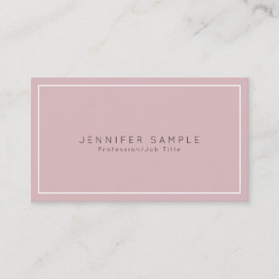 Professional Chic Elegant Modern Luxury Silk Business Card
