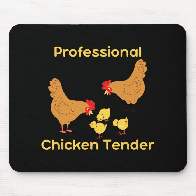 Professional Chicken Tender _1  Mouse Mat (Front)