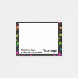 Professional Childcare Education Rainbow Glitter Post-it Notes
