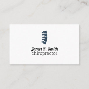 Professional Chiropractic Clinic Business Card
