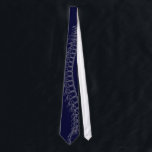 Professional Chiropractor Elegant Navy Blue Tie<br><div class="desc">Professional Chiropractor Navy Blue Tie.</div>