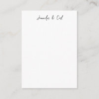 Professional Classic Calligraphy Minimalist Plain