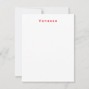 Professional classical calligraphy name custom red card