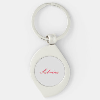 Professional classical handwriting name custom key ring