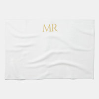 Professional Classical Monogram Minimalist Plain