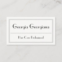Professional & Clean, With Triple-Line Border
