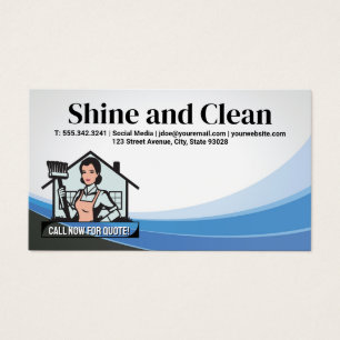 Professional Cleaner with Broom