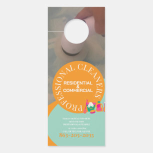 Professional Cleaning Home Deep Cleaner Door Hanger