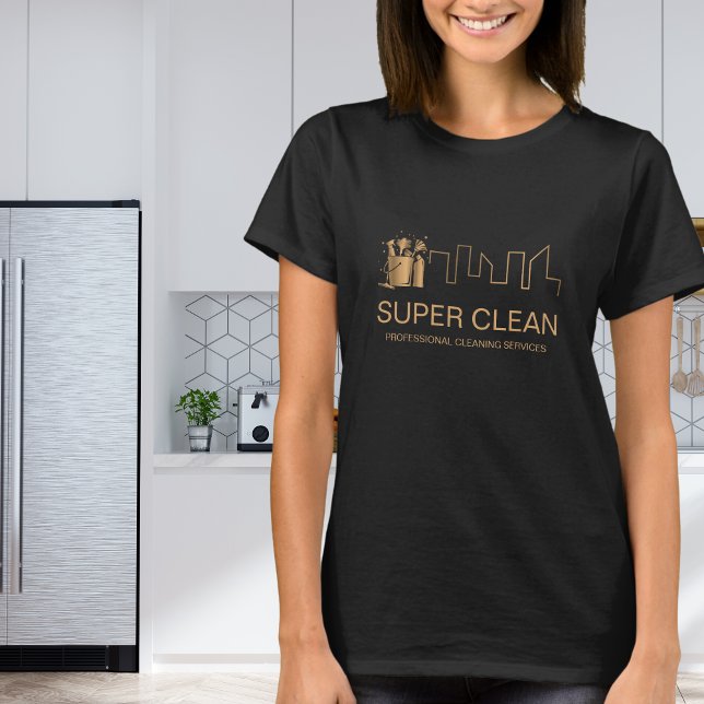 Professional Cleaning House Residential Commercial T-Shirt (Creator Uploaded)
