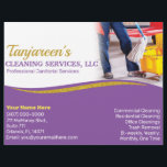 Professional Cleaning/Janitorial Housekeeping A4 Flyer<br><div class="desc">Boost publicity with these professional flyers (template) for house cleaning, housekeeping or janitor (janitorial) small business. These flyers are designed with purple text and a gold (faux) glitter colour on the front side with purple text on the back. Customise the flyers by adding or removing elements to suit your company's...</div>