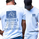 Professional Cleaning Logo Washing Window Cleaner T-Shirt<br><div class="desc">Showcase your commitment to excellence with our Professional Cleaning Logo Washing Window Cleaner T-Shirt, a must-have for any window cleaning business. This shirt is more than just a uniform; it's a statement of your dedication to professionalism and quality service. Featuring a clean, modern design, this shirt is ideal for making...</div>