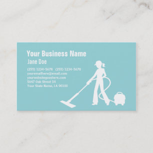 Professional Cleaning Service Business Card