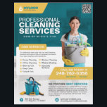 Professional Cleaning Service Business Flyer<br><div class="desc">Professional Cleaning Service Business Flyer template is the perfect marketing tool for your cleaning company. This meticulously crafted flyer is designed to captivate potential clients and set your business apart in the market. It boasts captivating graphics, high-quality images, and space for your logo and contact information. With this template, you...</div>