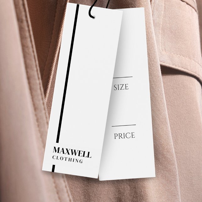 Professional Clothing Brand Hang Tags (Creator Uploaded)