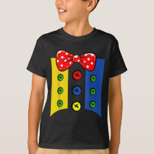 Professional Clown Costume Halloween Funny Circus T-Shirt