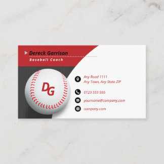 Professional Coach | Baseball Master Sport Business Card