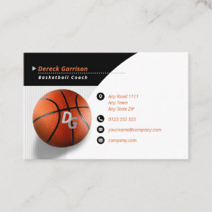 Professional Coach   Basketball Master Sport Business Card
