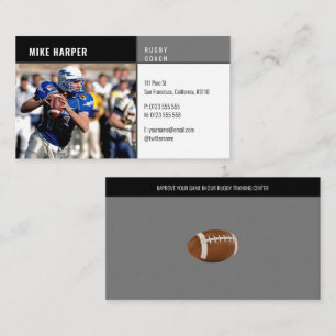 Professional Coach   Rugby Master Sport Business Card