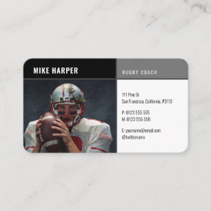 Professional Coach   Rugby Master Sport Business Card