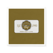 Professional Coffee Shop Personalised Logo